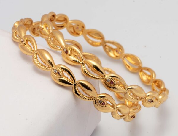 Traditional with Diamond Bangles