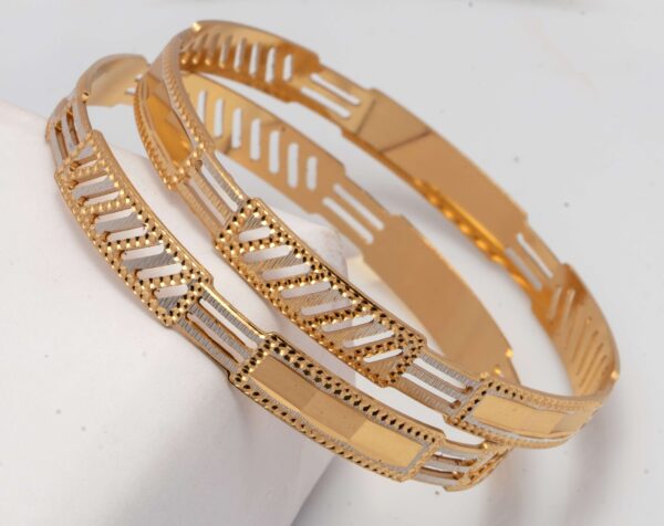Traditional with Diamond Bangles